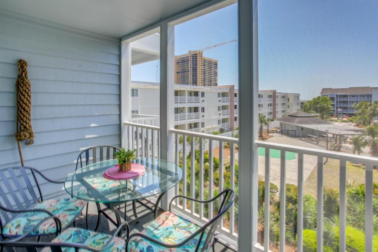 Myrtle Beach Condo With Screened Deck Walk To Beach Zewnętrze zdjęcie