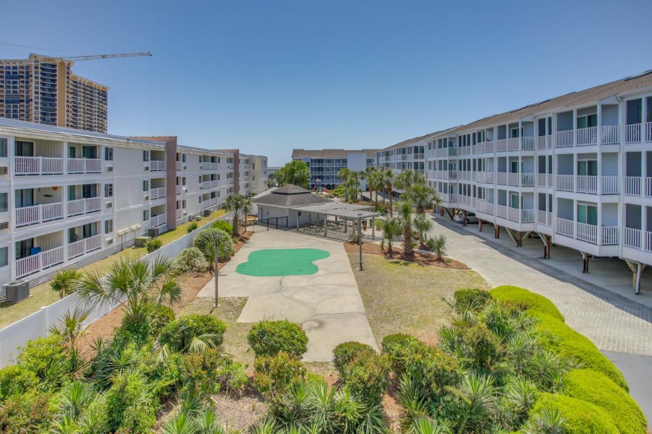 Myrtle Beach Condo With Screened Deck Walk To Beach Zewnętrze zdjęcie