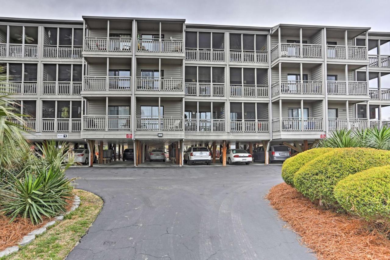 Myrtle Beach Condo With Screened Deck Walk To Beach Zewnętrze zdjęcie